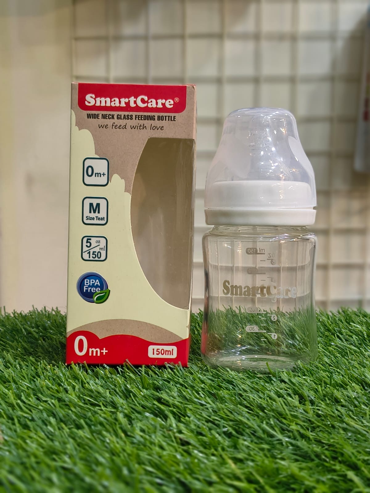 Smartcare wideneck glass feeder( 150 mL)