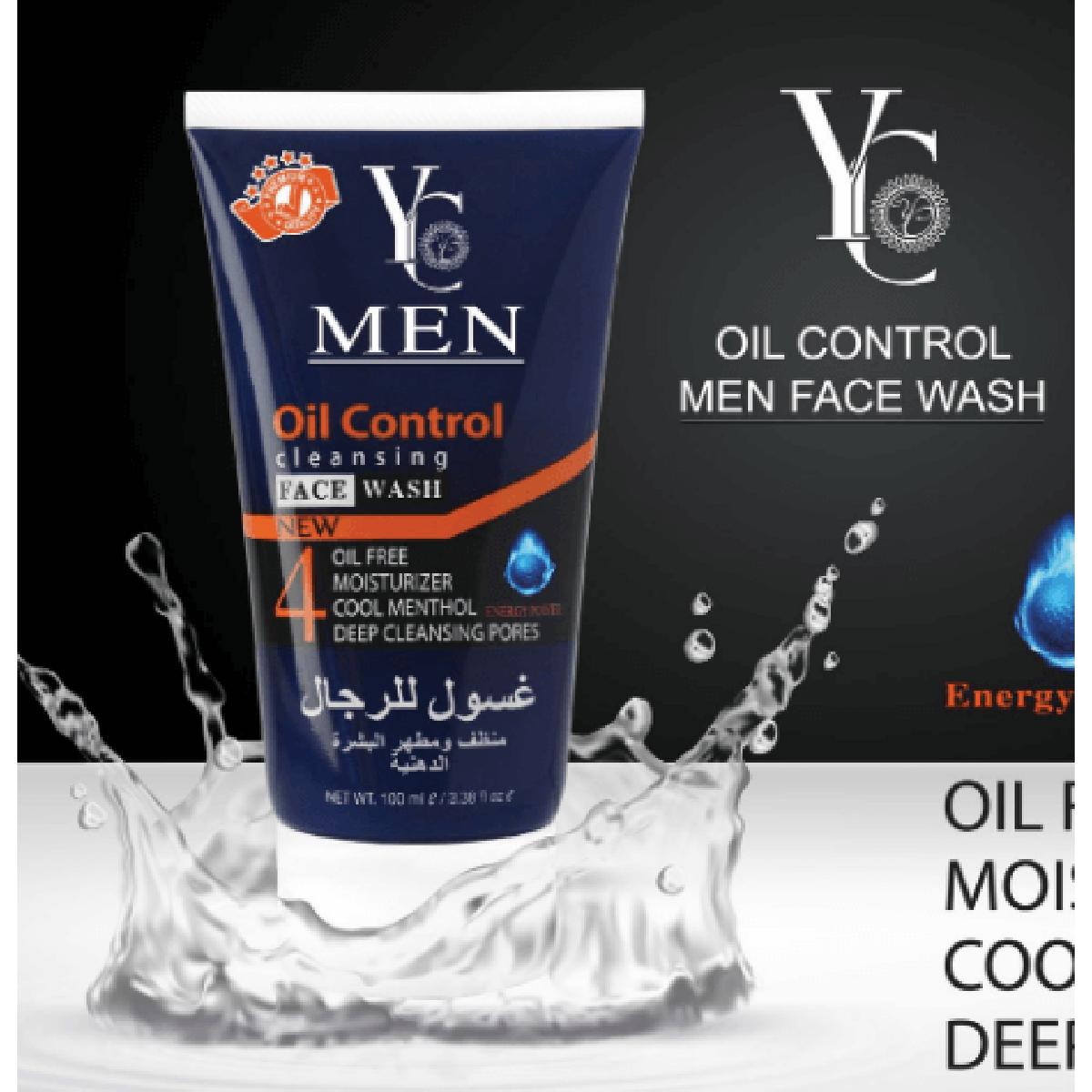 YC Men Extra Whitening Face Wash (100ml)